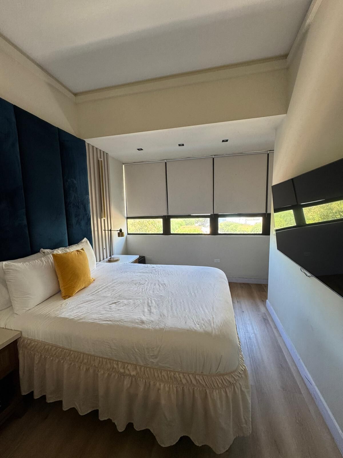 Habitación básica | Ropa de cama de alta calidad, minibar, decoración individual