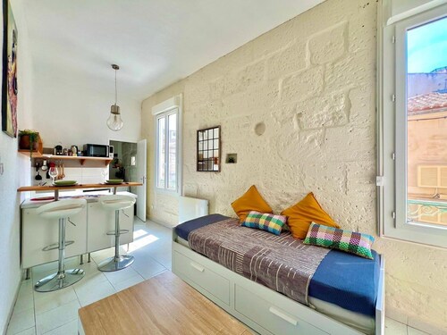 Le Notre Dame, Cozy Studio 400m from Nîmes Arena