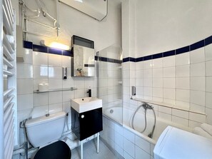 Hair dryer, towels