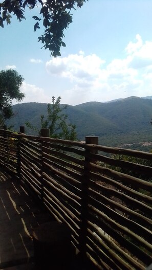 View from property - Khopho Backpackers (Mankayane)