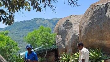 Façana frontal de l'allotjament