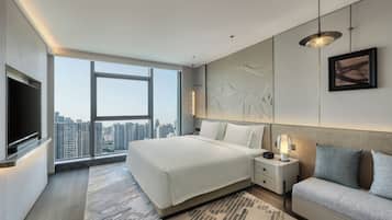 Presidential-Zimmer, 1 Queen-Bett | Hochwertige Bettwaren, Daunenbettdecken, Minibar, Zimmersafe