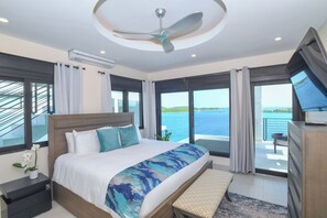 4 bedrooms, in-room safe, iron/ironing board, WiFi - Luxury Villa in Cabrita Point- Sky View Villa with Pickleball & Basketball Court (ST THOMAS)