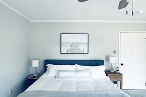 2 bedrooms, iron/ironing board, free WiFi, bed sheets