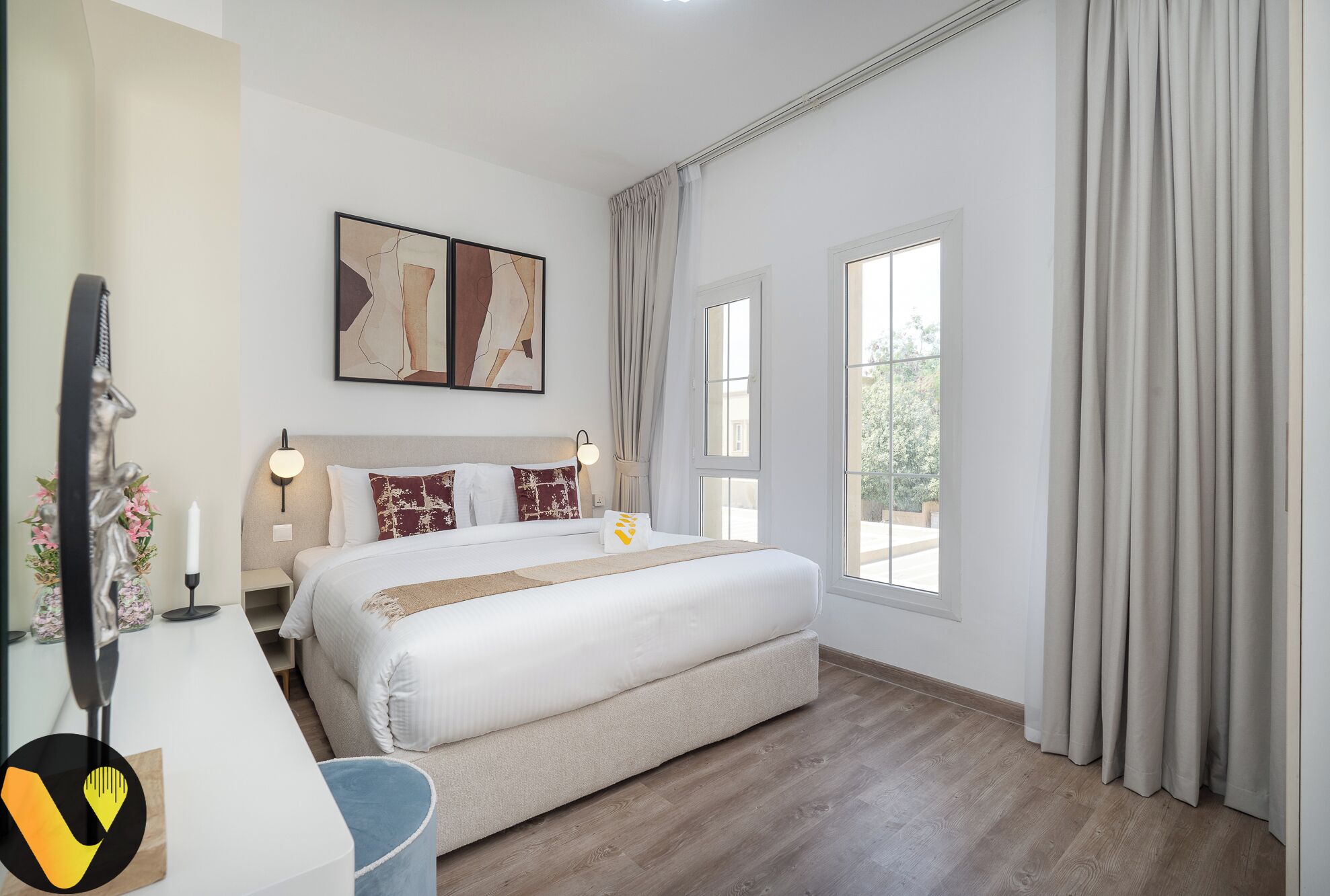 Lyxvilla | 3 sovrum, skrivbord, strykjärn/strykbräda och gratis wi-fi