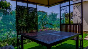 Restauration en plein air