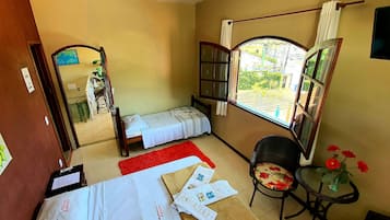 Quarto Triplo Superior | Wifi gratis y ropa de cama