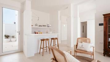 Casa con 3 camere da letto | Living area | Flat-screen TV