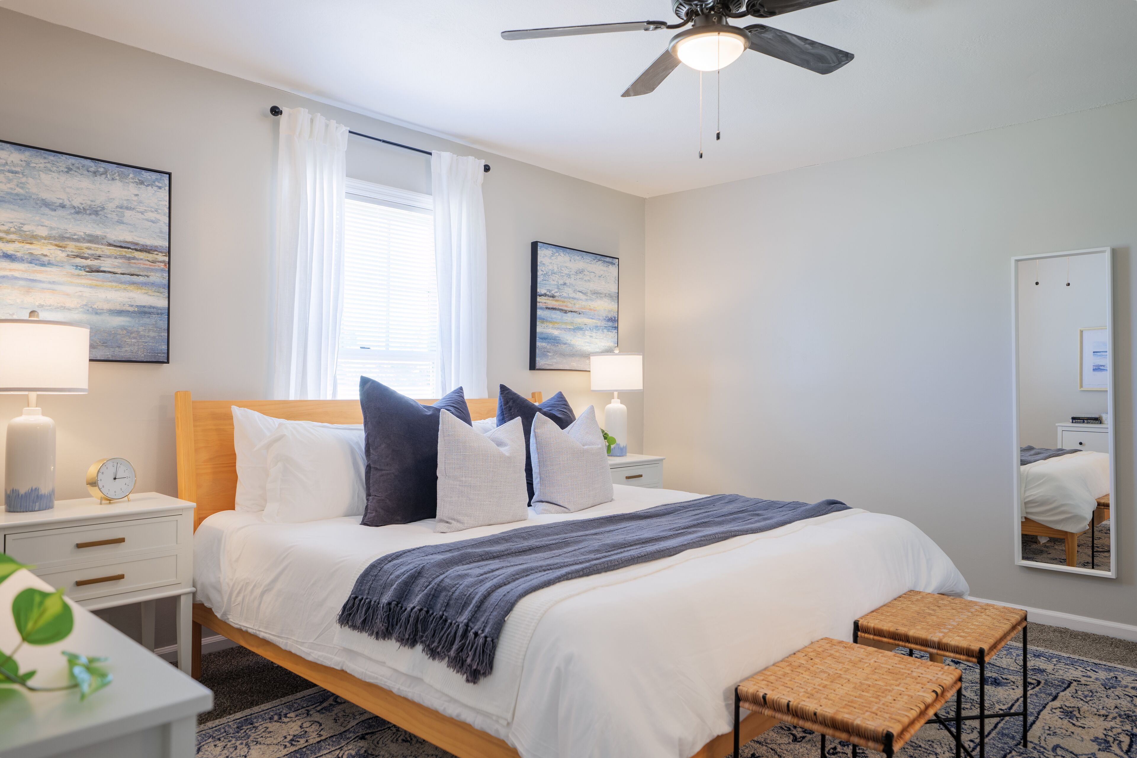 3 bedrooms, iron/ironing board, travel crib, free WiFi