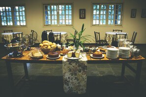 Frokostbuffé er inkludert hver dag