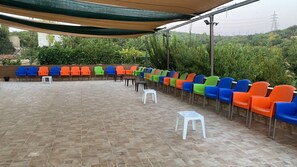 Terrace/patio - one bed room apartment with kitchen and balcony and two pathrooms (Ajloun)