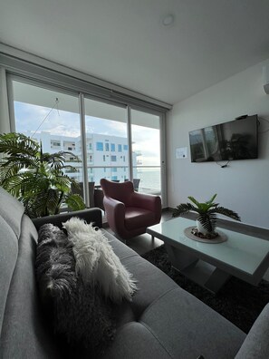 Family Apartment | Living area | Flat-screen TV - Cartagena Morros Beach and Sea (Cartagena)