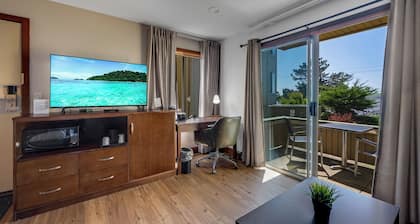 Roman Spa Room - Heart Shape Jacuzzi + Fireplace