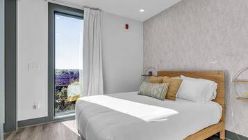 1 chambre, fer et planche Ă repasser, Wi-Fi gratuit, draps fournis