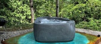 Chateau du mont Rainier - a basement apartment w a view of Mt Rainier & hot tub