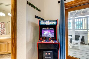 Game room - Wink Beach | Oceanfront | Private Pool, Hot Tub, and Dog Friendly (Nags Head)