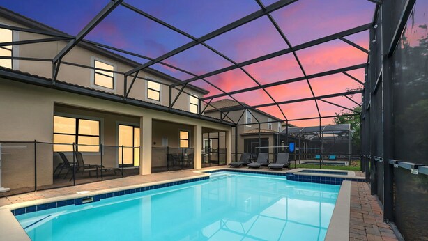 Unclassified image, 1 of 33, button - Splendor Retreat| 6BR Villa w/ Kid's Room & Pool (Davenport)