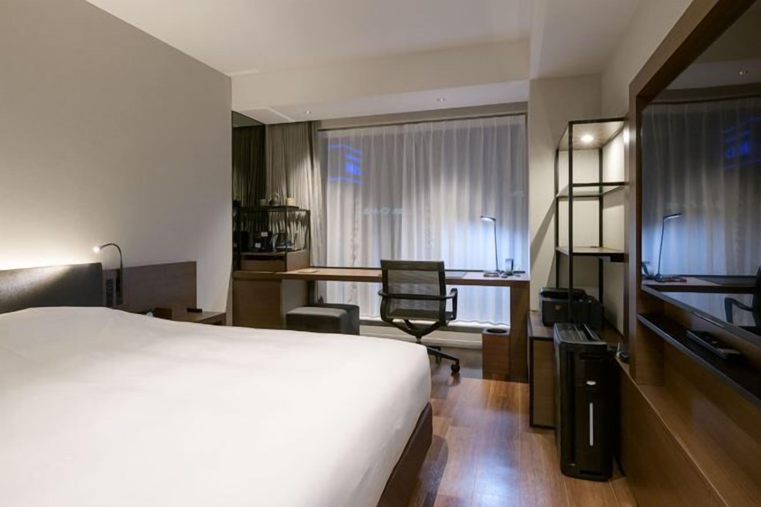 Minibar, in-room safe, desk, free WiFi