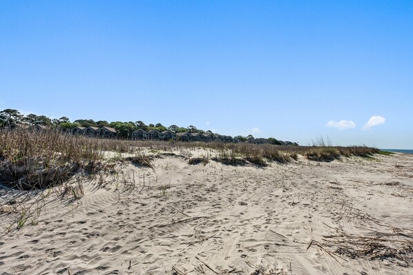On the beach