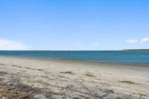 On the beach