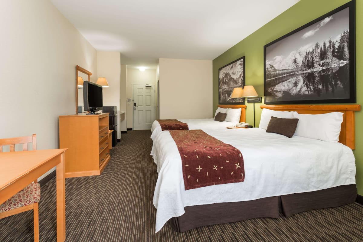 Blackout curtains, iron/ironing board, free WiFi, bed sheets