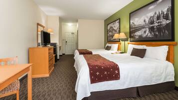 Verduisterende gordijnen, een strijkplank/strijkijzer, gratis wifi