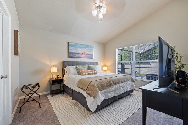 3 bedrooms, iron/ironing board, travel cot, free WiFi