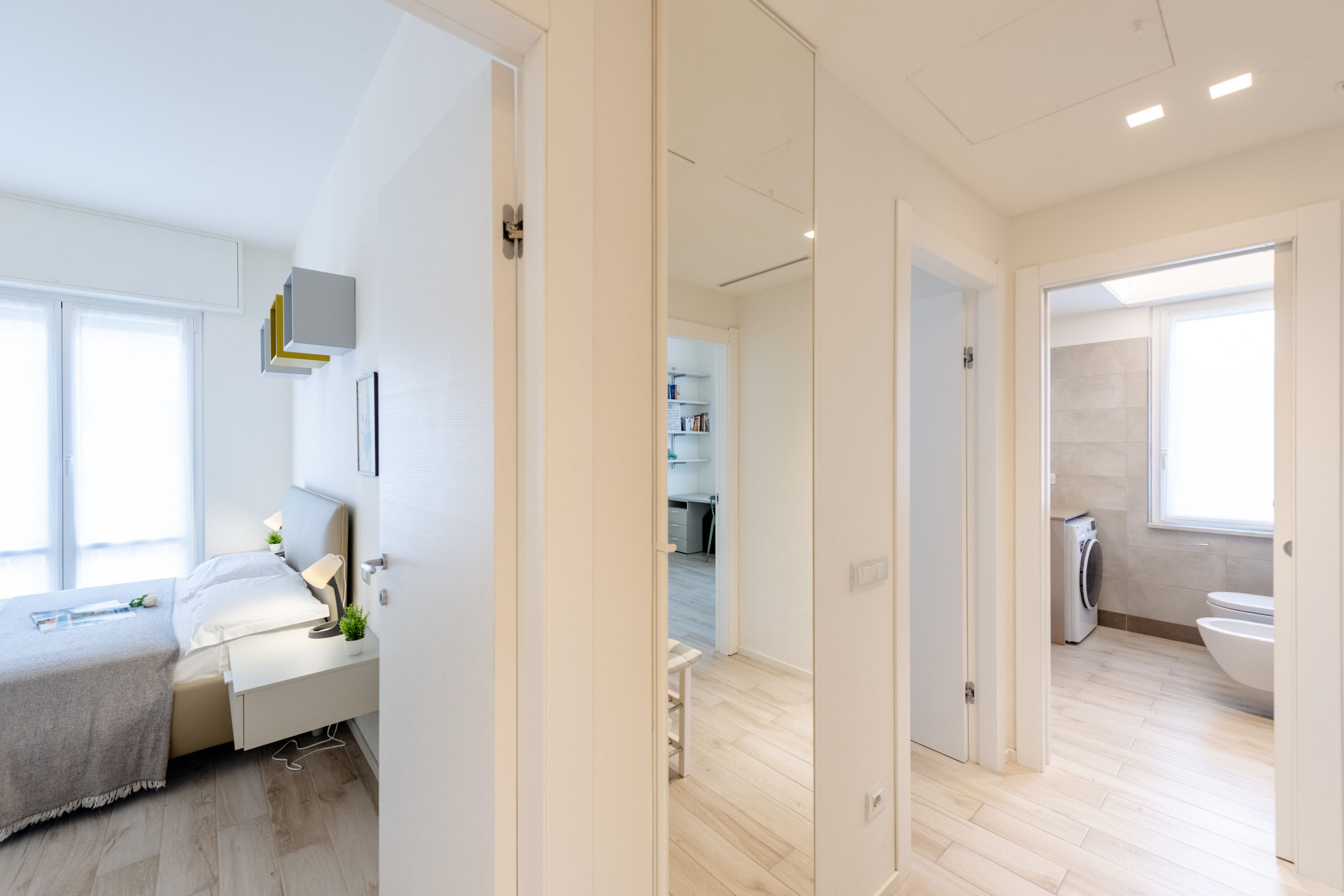2 chambres, bureau, fer et planche à repasser, Wi-Fi gratuit