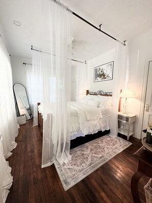 1 makuuhuone, silitysrauta/-lauta, ilmainen Wi-Fi, vuodevaatteet