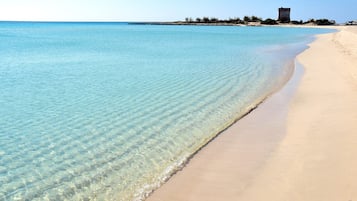 Una spiaggia nelle vicinanze
