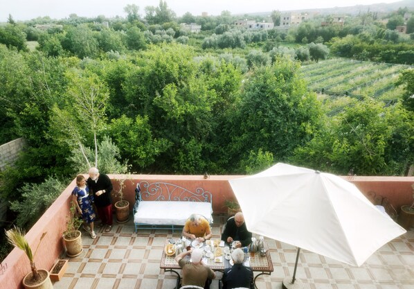 Terrace/patio - Villa Des Étoiles (Ourika)