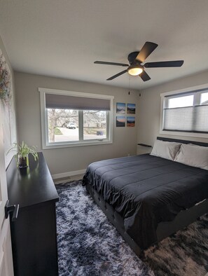 2 bedrooms, desk, iron/ironing board, WiFi - Beautiful, Modern, Quiet, Comfy & Private with a Big Back Yard - 30+ day stays (Denver)