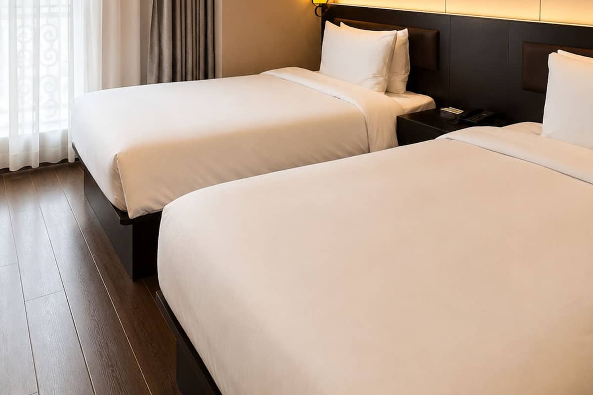 Luxury Twin Room | Down duvets, free minibar, desk, soundproofing