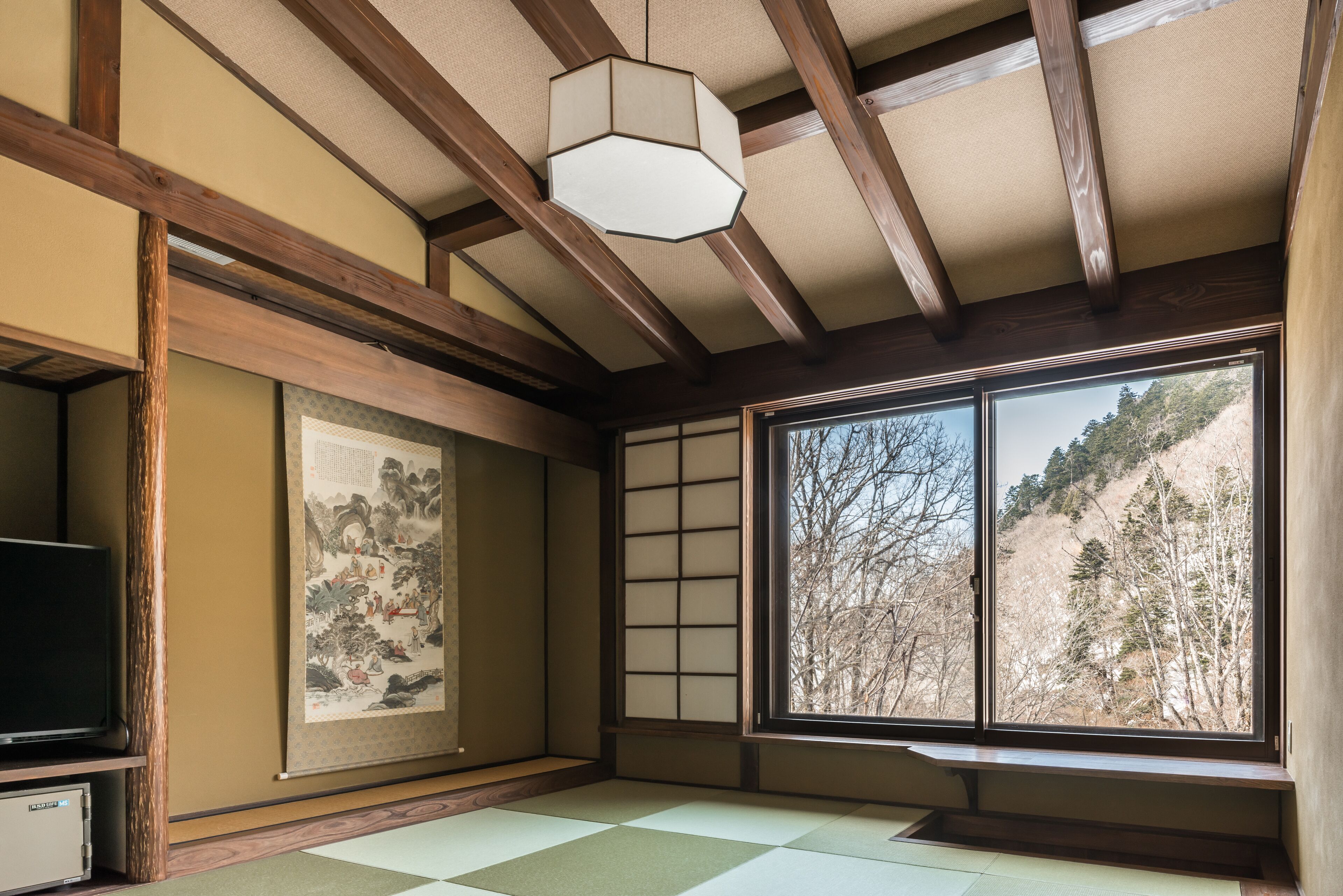 豪華雙床房, 非吸煙房, 山景 (Yamazakura) | 陽台景觀