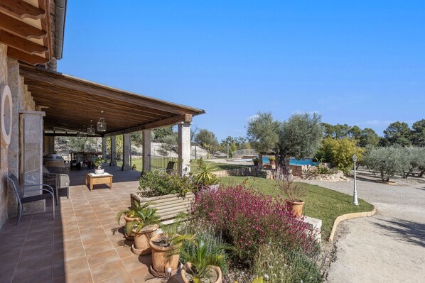 Terrace/patio - Villa Ses Comes (Selva)