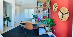 1 bedroom, desk, iron/ironing board, bed sheets - Tropical oasis In Parap, saltwater pool, Close to Markets and attractions (Parap)