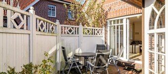 Casa de vacaciones 'Inselliebe' con terraza privada, jardín y Wi-Fi