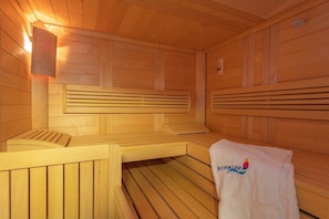 Sauna - Apartment 'Inselheide- Ferienwohnung Inselnest' with Private Terrace, Private Garden and Wi-Fi (Borkum)