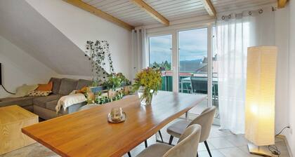 Ferienwohnung 'Bio Obsthof Schöngarten' mit Seeblick, Balkon und Wi-Fi