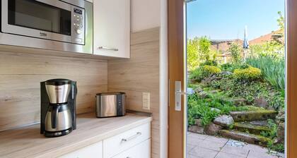 Ferienwohnung 'Haus Latt' mit Bergblick, privater Terrasse und WLAN