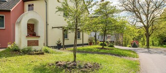Apartamento 'Gästehaus Mühlenhof - Donfelder' con terraza privada, jardín privado y Wi-Fi