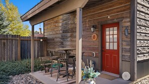 Outdoor dining - The Buckeye (Red Lodge)