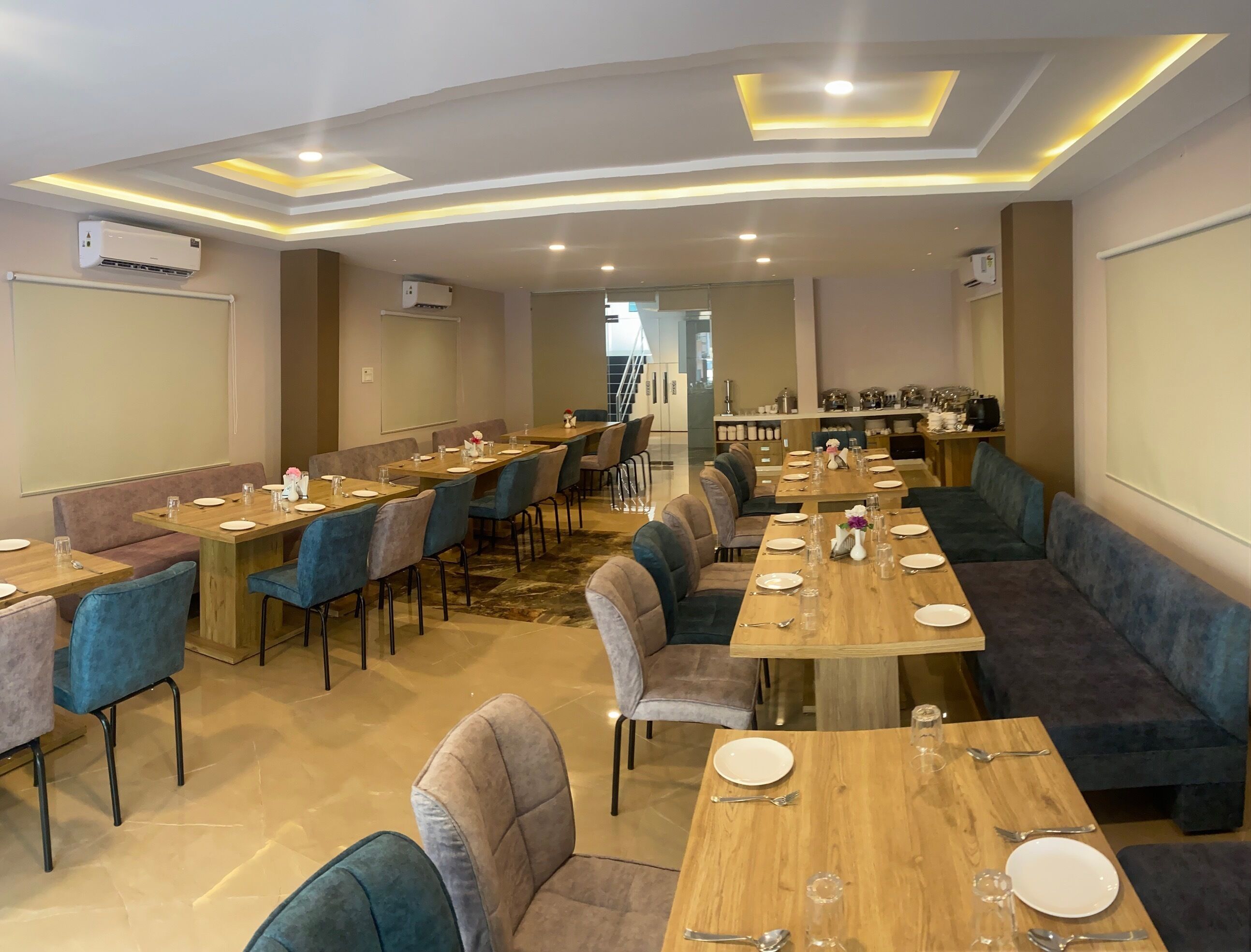 Daily buffet breakfast (INR 250 per person)