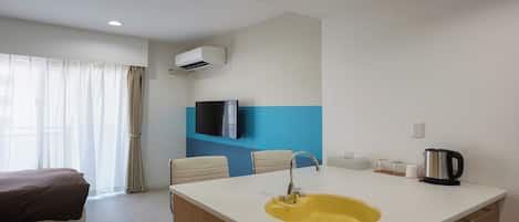Habitación estándar con 2 camas individuales | Vista desde la habitación