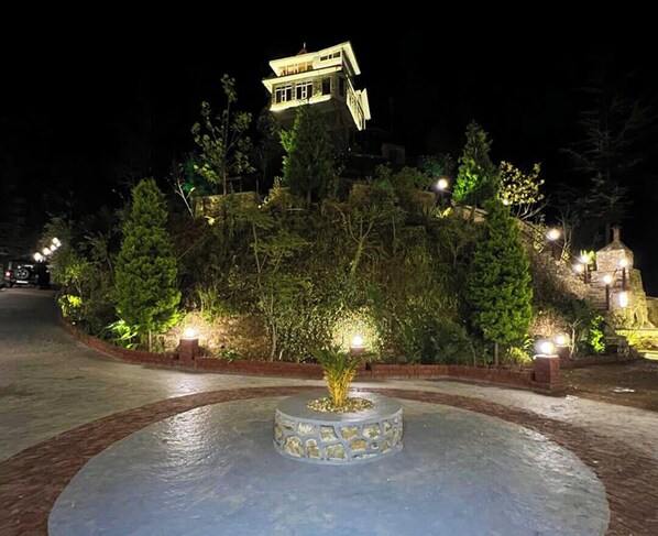 Fachada de la propiedad