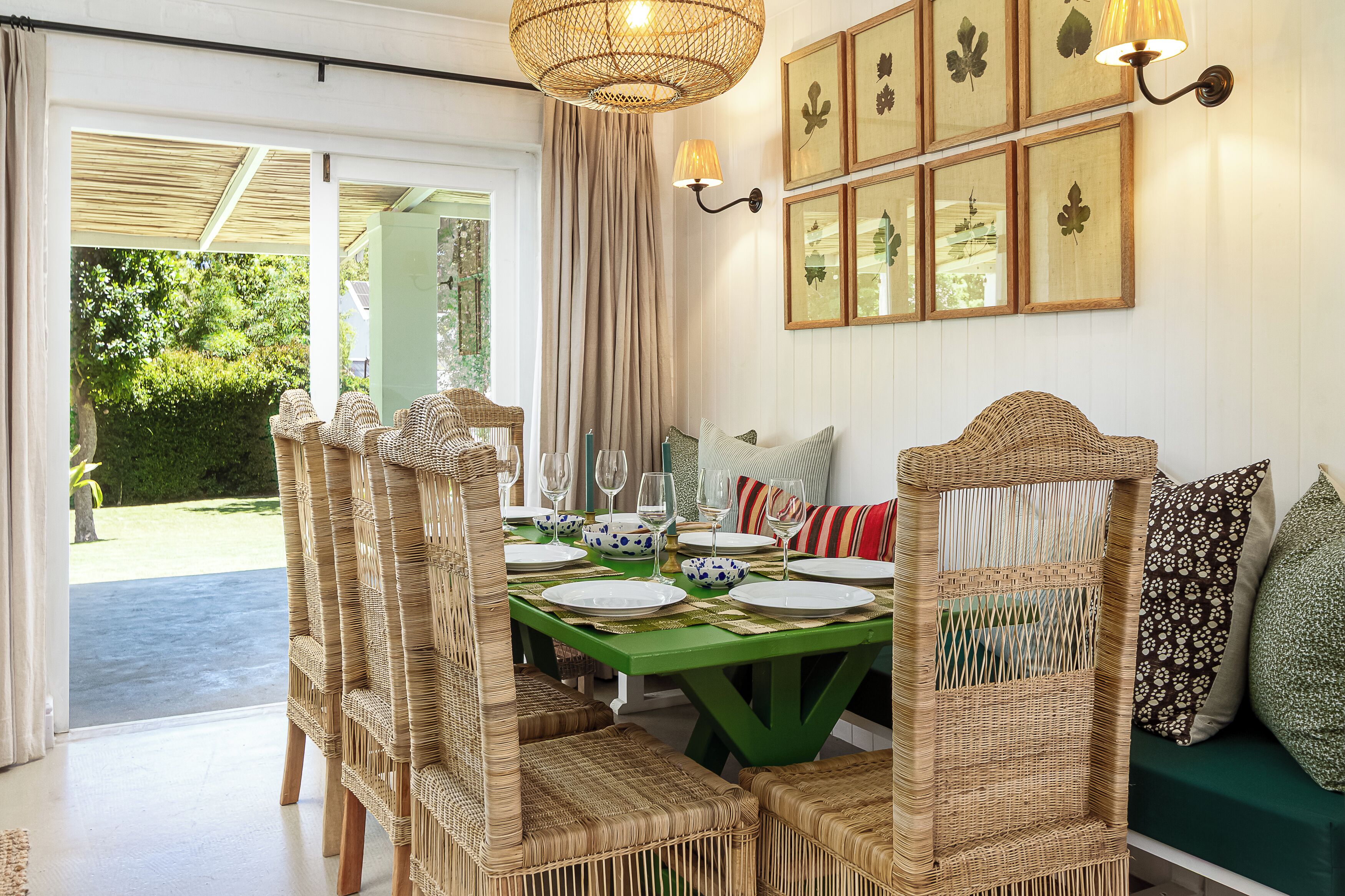 Casa família, 4 quartos, vista para o jardim | Sala de jantar