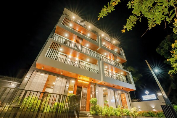 Fassade der Unterkunft