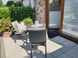 Outdoor dining - Hanse-appartement, 1-2 Pers (Haltern am See)