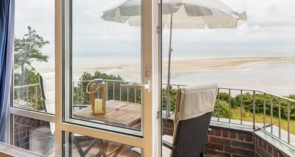 Steuerbord: tolle Wohnung mit traumhaftem Meerblick auf die Nordsee vor Amrum