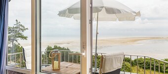Wohnung Steuerbord: Wunderschöner, Offener Meerblick auf die Nordsee vor Amrum
